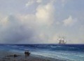 Ivan Aivazovsky vista al mar Paisaje marino
